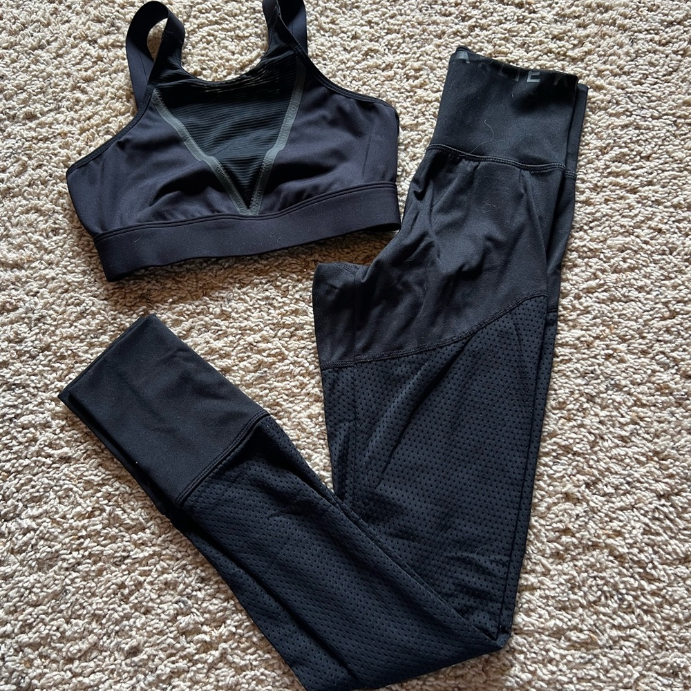 Adidas Black Workout Set